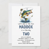 O-Fish-Ally 2魚釣り2回目 招待状 (正面)