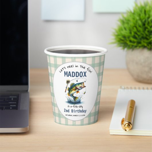 O-Fish-Ally 2魚釣り2回目 紙コップ (インサイチュ)