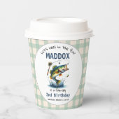 O-Fish-Ally 2魚釣り2回目 紙コップ (正面)