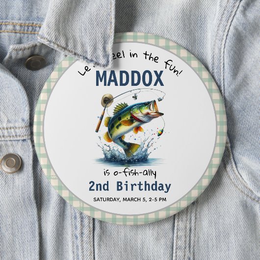 O-Fish-Ally 2魚釣り2回目 缶バッジ (インサイチュ)