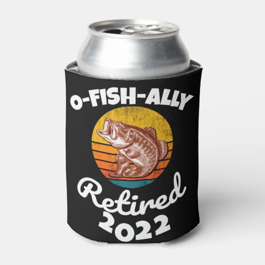 O-Fish-Ally 2022 -退職した魚の引退を計画 缶クーラー (缶正面)