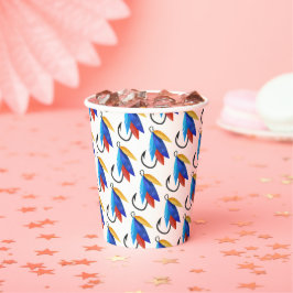 O-fish-ally birthday pattern男の子誕生日魚釣り 紙コップ