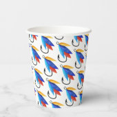 O-fish-ally birthday pattern男の子誕生日魚釣り 紙コップ (裏面)