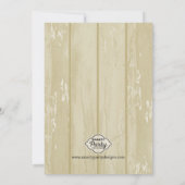 O-FISH-ALLY Fishing Baby Shower Invitation - Tan 招待状 (裏面)