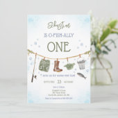 O-Fish-Ally Fishing Boy Birthday Invitation 招待状 (スタンド正面)