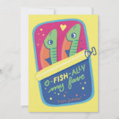 O-fish-ally My Fave - Valentine Holiday シーズンカード (正面)