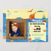 O-Fish-ally Oneフォトサンキューカード サンキューカード (正面/裏面)