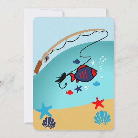 O-fish-ally-one招待状 招待状 (裏面)