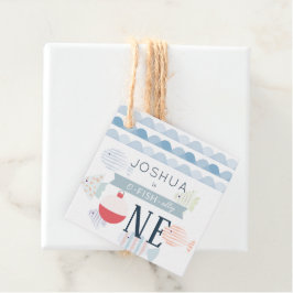 O-fish-ally One魚釣りボーイホワイト1歳 フェイバータグ