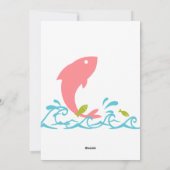 O-Fish-Ally-One魚釣り誕生日 シーズンカード (裏面)