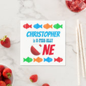 O-Fish-Ally One魚釣り1日 スタンダードカクテルナプキン (インサイチュ)