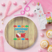 O-Fish-Ally One魚釣り1日 ペーパープレート (パーティー)