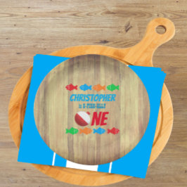 O-Fish-Ally One魚釣り1日 ペーパープレート