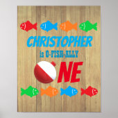 O-Fish-Ally One魚釣り1日 ポスター (正面)