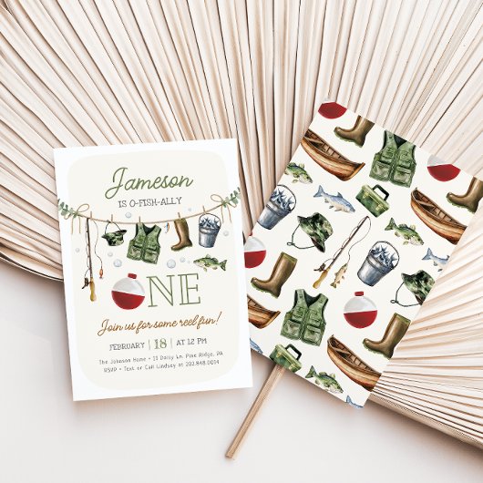 O-fish-ally One魚釣り1日 招待状