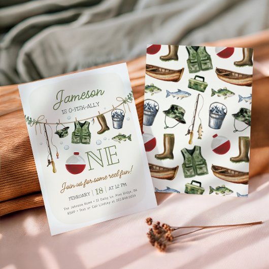 O-fish-ally One魚釣り1日 招待状