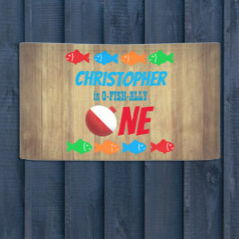 O-Fish-Ally One魚釣り1日 横断幕