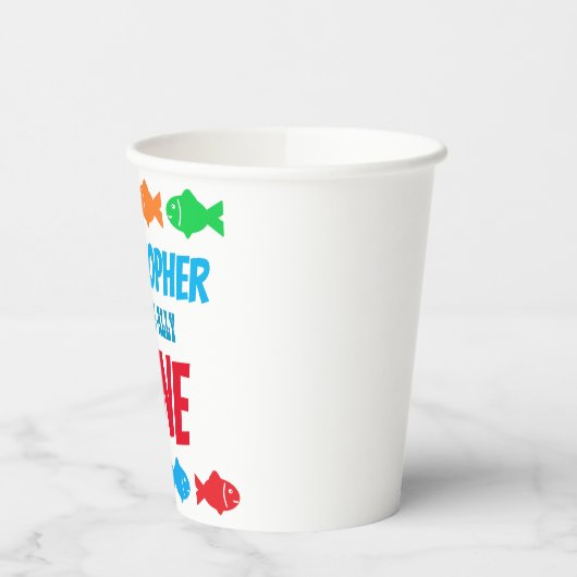 O-Fish-Ally One魚釣り1日 紙コップ (左)
