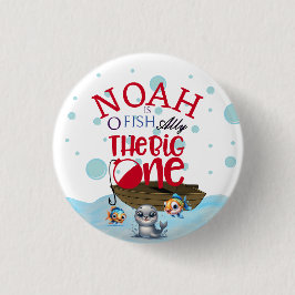 O-fish-ally One、ビッグワンのための魚釣り 缶バッジ