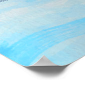 O-fish-ally One、ビッグワンの魚釣り誕生日 ポスター (角)