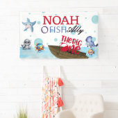 O-fish-ally One、ビッグワンの魚釣り誕生日 横断幕 (インサイチュ)