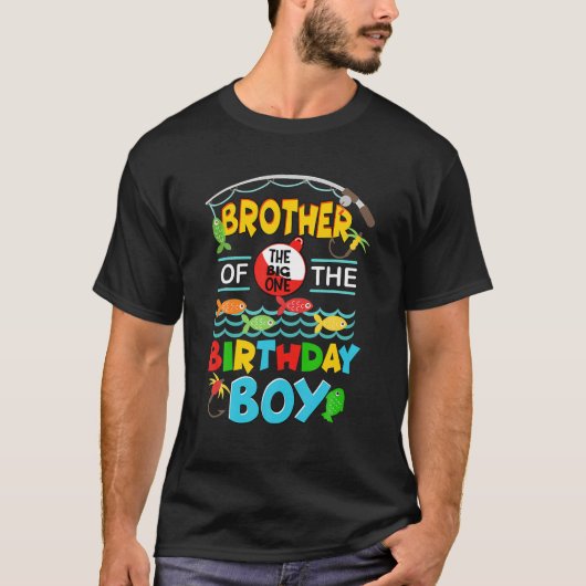 O Fish Ally One Birthday Brother Of The Birthday B Tシャツ (正面)