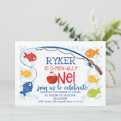 O-fish-ally one bobber birthday招待状 招待状 (スタンド正面)