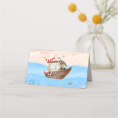 O-fish-ally One Fishing 1st Birthday プレイスカード (裏面)