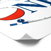 O-fish-ally One Fishing Boy First Birthday Ofishal ポスター (角)