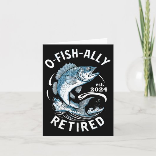 O-fish-ally Retired 2024 B Fishing カード (正面)