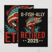 O-Fish-Ally Retired 2025 Fisherman Retirement  シーズンカード (正面/裏面)