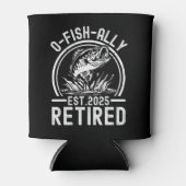 O-Fish-Ally Retired 2025 - Funny Fishing 缶クーラー (正面)