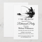 O-Fish-Ally Retired Fishing Retirement Party 招待状 (正面/裏面)