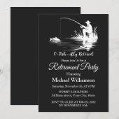 O-Fish-Ally Retired Fishing Retirement Party 招待状 (正面/裏面)