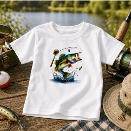 O-Fish-Ally Two 釣り 2歳の誕生日 ベビーTシャツ