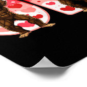 O-h Couples Matching Funny Bigfoot In Midwestern V ポスター (角)