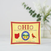 O-HI-O Ruthi赤abitosunshine ポストカード (スタンド正面)