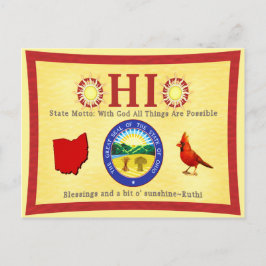 O-HI-O Ruthi赤abitosunshine ポストカード