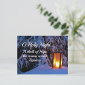 「O Holy Night」愛され続けるクリスマスソング シーズンポストカード (スタンド正面)