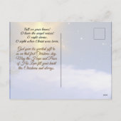 「O Holy Night」愛され続けるクリスマスソング シーズンポストカード (裏面)