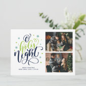 O Holy Night Hand Letter Photo シーズンカード (スタンド正面)