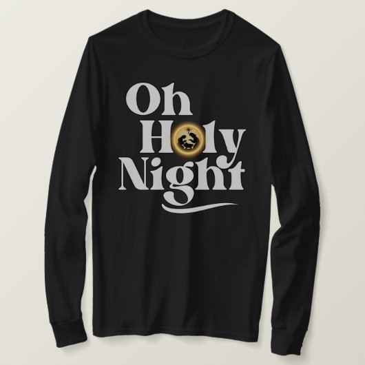 O Holy Night T-Shirt Tシャツ (デザイン正面)
