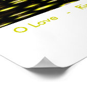 O Love - Rumi ポスター (角)