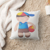 O Menino de Boné e a Bola クッション (ブランケット)