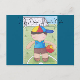 O Menino de Boné e a Bola ポストカード