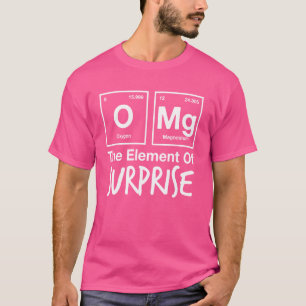 O MG驚きの化学科学の要素Che Tシャツ