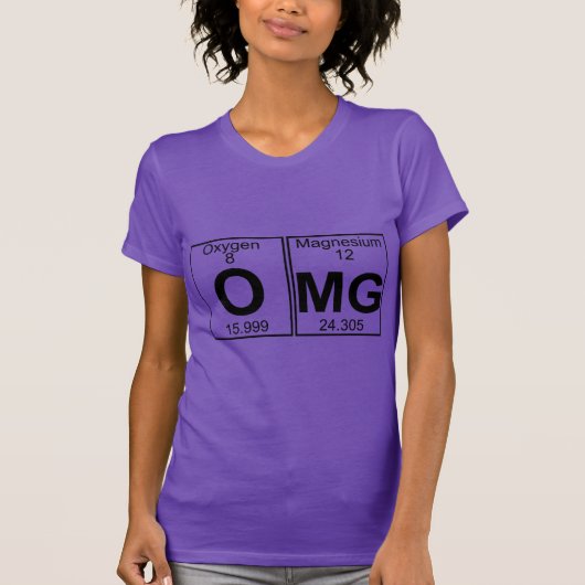 O Mg (omg) -十分に Tシャツ (正面)