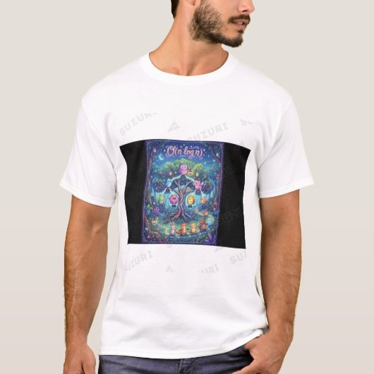 O(n log n) 二分木アルゴリズム Tシャツ | CS コンピュータサイエンス (正面)