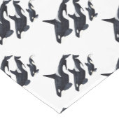 O.orca-fond transparent ショートテーブルランナー (コーナー)