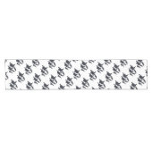 O.orca-fond transparent ショートテーブルランナー (横)